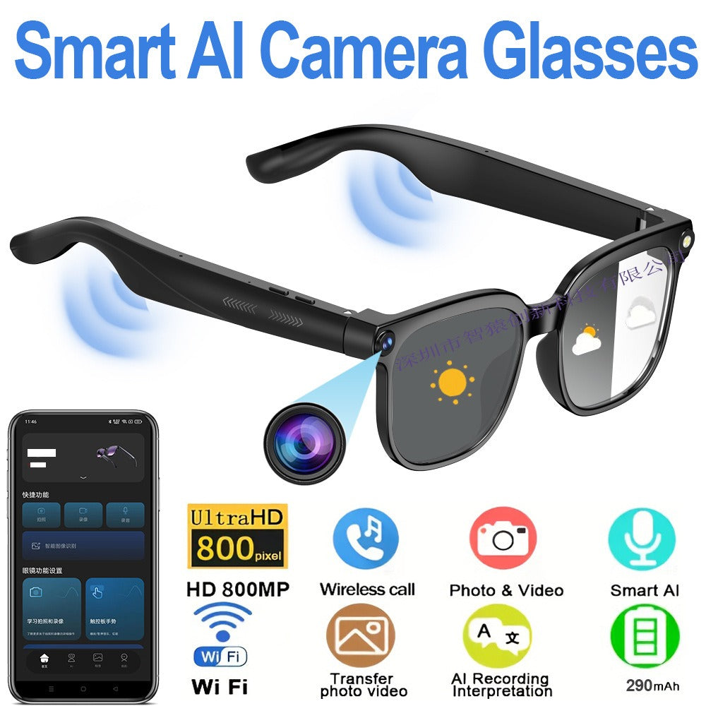 Lentes Inteligentes IA - Detalle cámara